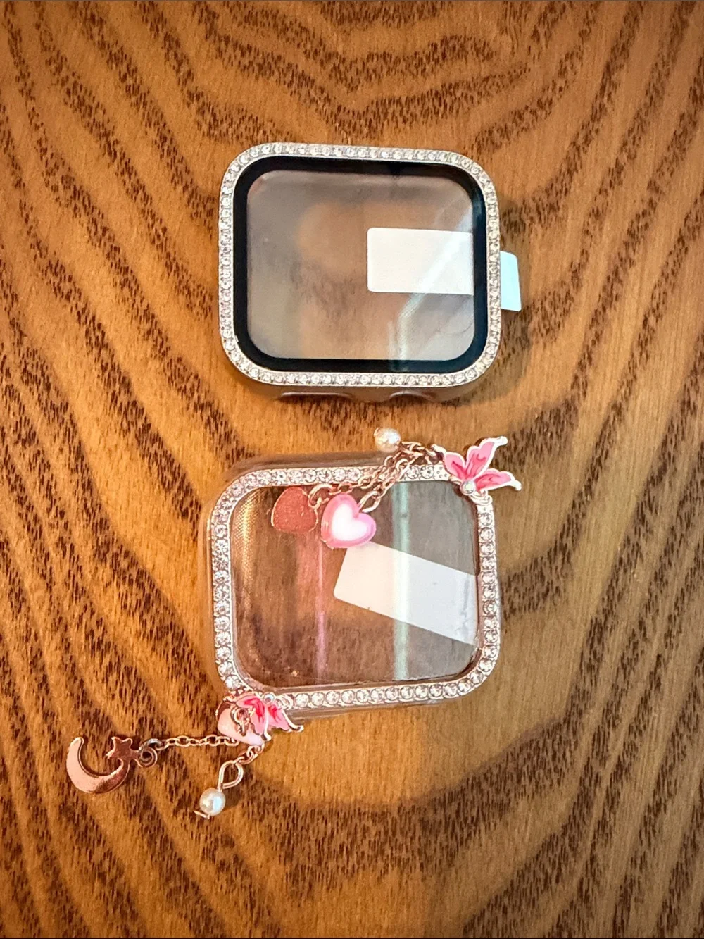 Apple Watch Butterfly & Rhinestone Case Bundle